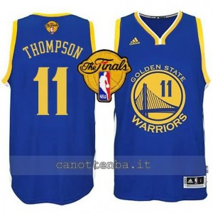 canotte klay thompson #11 golden state warriors finale 2015 blu