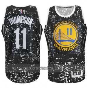 canotte klay thompson #11 golden state warriors lights nero