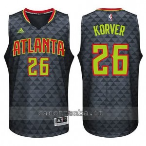 canotte kyle korver #26 atlanta hawks 2015-2016 nero