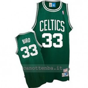 canotte larry bird #33 boston celtics classico verde