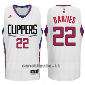 canotte matt barnes #22 los angeles clippers 2015-2016 bianca