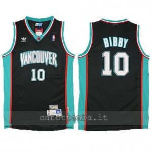 canotte mike bibby #10 vancouver grizzlies nero
