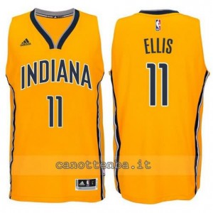 canotte monta ellis #11 indiana pacers 2014-2015 giallo