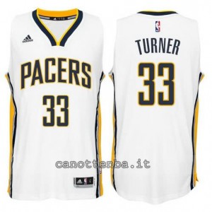 canotte myles turner #33 indiana pacers 2014-2015 bianca