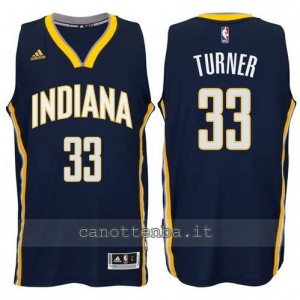 canotte myles turner #33 indiana pacers 2014-2015 blu