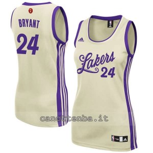 canotte nba donna los angeles lakers kobe bryant #24 natale 2015