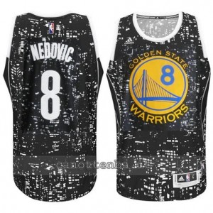 canotte nemanja nedovic #8 golden state warriors lights nero