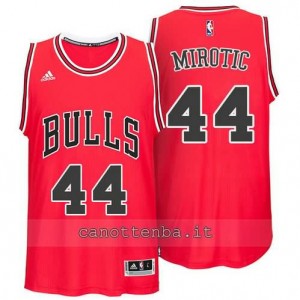 canotte nikola mirotic #44 chicago bulls 2014-2015 rosso