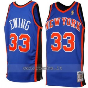 canotte patrick ewing #33 new york knicks 1996-1997 retro