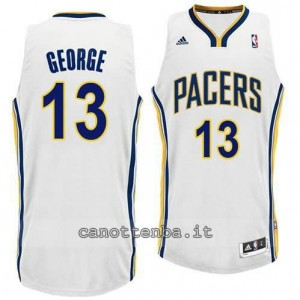 canotte paul george #13 indiana pacers revolution 30 bianca