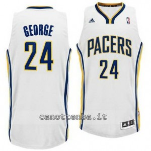 canotte paul george #24 indiana pacers revolution 30 bianca