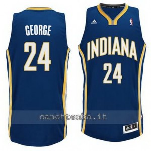 canotte paul george #24 indiana pacers revolution 30 blu