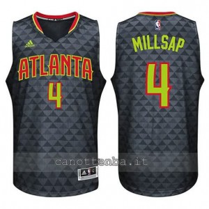 canotte paul millsap #4 atlanta hawks 2015-2016 nero