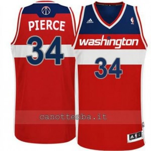 canotte paul pierce #34 washington wizards revolution 30 rosso