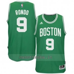 canotte rajon rondo #9 boston celtics 2014-2015 verde