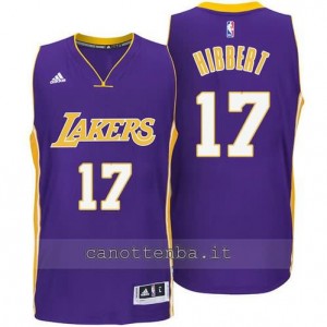 canotte roy hibbert #17 los angeles lakers 2014-2015 porpora