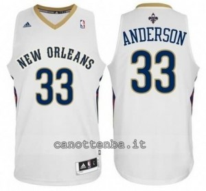 canotte ryan anderson #33 new orleans pelicans revolution 30 bianca