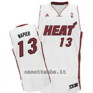 canotte shabazz napier #13 miami heat revolution 30 bianca