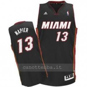 canotte shabazz napier #13 miami heat revolution 30 nero