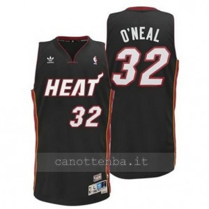 canotte shaquille o'neal #32 miami heat revolution 30 nero