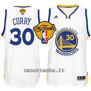 canotte stephen curry #30 golden state warriors finale 2015 bianca