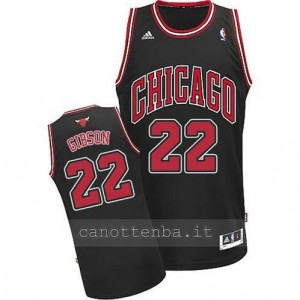 canotte taj gibson #22 chicago bulls revolution 30 nero