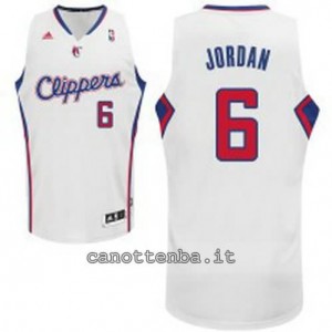 maglia DeAndre jordan #6 los angeles clippers revolution 30 bianca