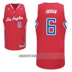 maglia DeAndre jordan #6 los angeles clippers revolution 30 rosso