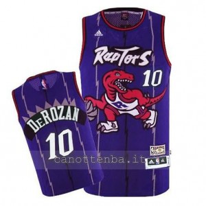 maglia DeMar DeRozan #10 toronto raptors 2014-2015 porpora