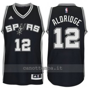 maglia LaMarcus aldridge #12 san antonio spurs 2014-2015 nero