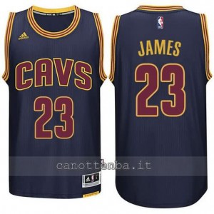 maglia LeBron james #23 cleveland cavaliers 2014-2015 blu