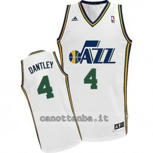 maglia adrian dantley #4 utah jazz revolution 30 bianca