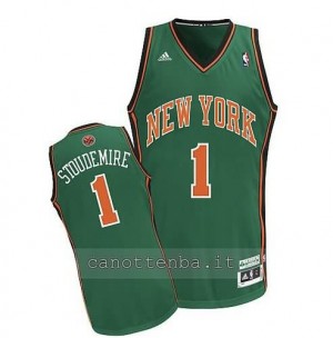 maglia amar'e stoudemire #1 new york knicks verde