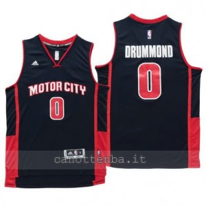 maglia andre drummond #0 detroit pistons 2016 blu