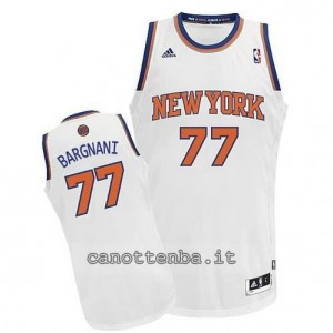 maglia andrea bargnani #77 new york knicks revolution 30 bianca