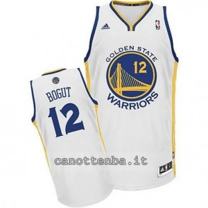 maglia andrew bogut #12 golden state warriors swingman bianca