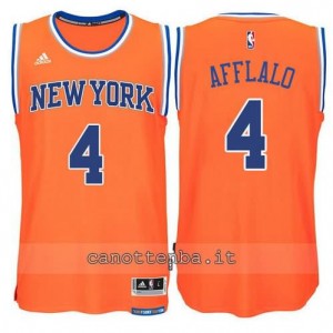 maglia arron afflalo #4 new york knicks 2015 swingman arancia