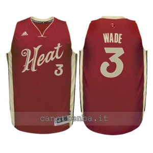 maglia bambino miami heat dwyane wade #3 natale 2015