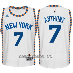 maglia bambino new york knicks carmelo anthony #7 bianca