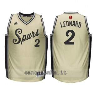 maglia bambino san antonio spurs kawhi leonard #2 natale 2015