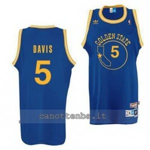maglia baron davis #5 golden state warriors classico blu