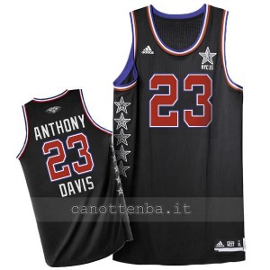 maglia basket anthony davis #23 nba all star 2015 nero