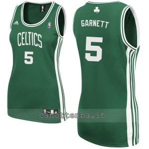 maglia basket donna boston celtics kevin garnett #5 verde