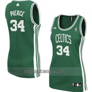 maglia basket donna boston celtics paul pierce #34 verde