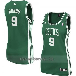 maglia basket donna boston celtics rajon rondo #9 verde