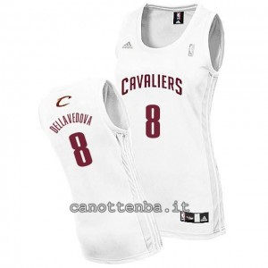 maglia basket donna matthew dellavedova #8 cleveland cavaliers bianca