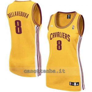 maglia basket donna matthew dellavedova #8 cleveland cavaliers giallo