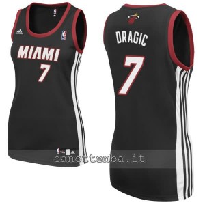 maglia basket donna miami heat goran dragic #7 nero
