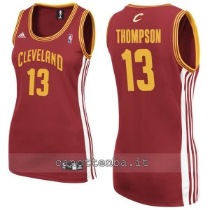 maglia basket donna tristan thompson #13 cleveland cavaliers rosso