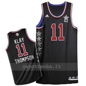 maglia basket klay thompson #11 nba all star 2015 nero